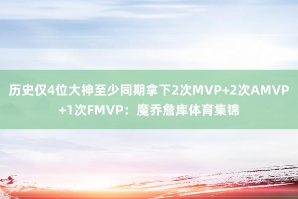 历史仅4位大神至少同期拿下2次MVP+2次AMVP+1次FMVP：魔乔詹库体育集锦