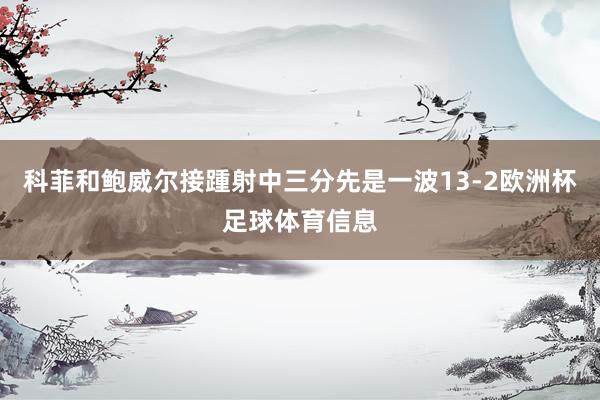 科菲和鲍威尔接踵射中三分先是一波13-2欧洲杯足球体育信息