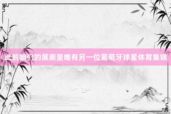 此前咱们的展廊里唯有另一位葡萄牙球星体育集锦