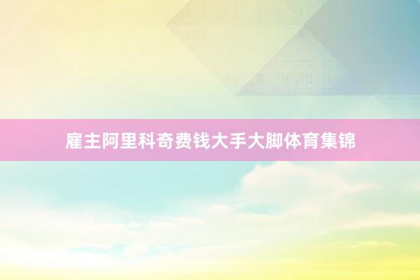 雇主阿里科奇费钱大手大脚体育集锦