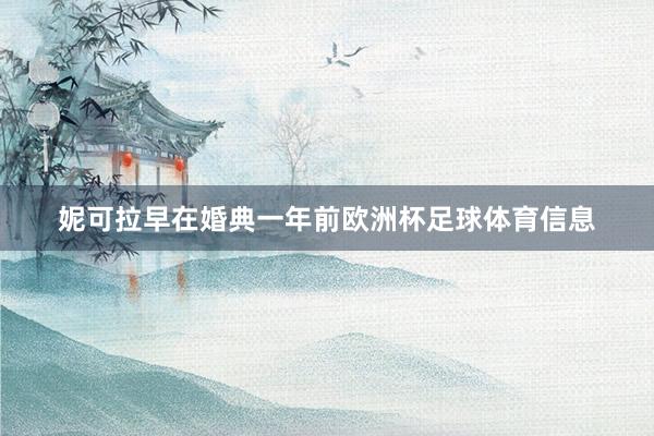 妮可拉早在婚典一年前欧洲杯足球体育信息