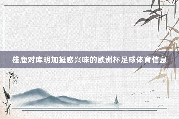 雄鹿对库明加挺感兴味的欧洲杯足球体育信息