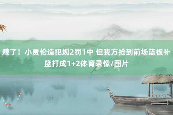 赚了！小贾伦造犯规2罚1中 但我方抢到前场篮板补篮打成1+2体育录像/图片