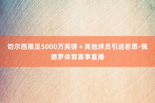切尔西餍足5000万英镑＋其他球员引进若昂-佩德罗体育赛事直播